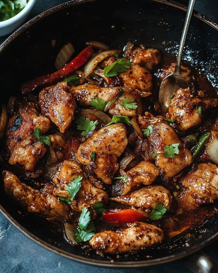 Black Pepper Chicken